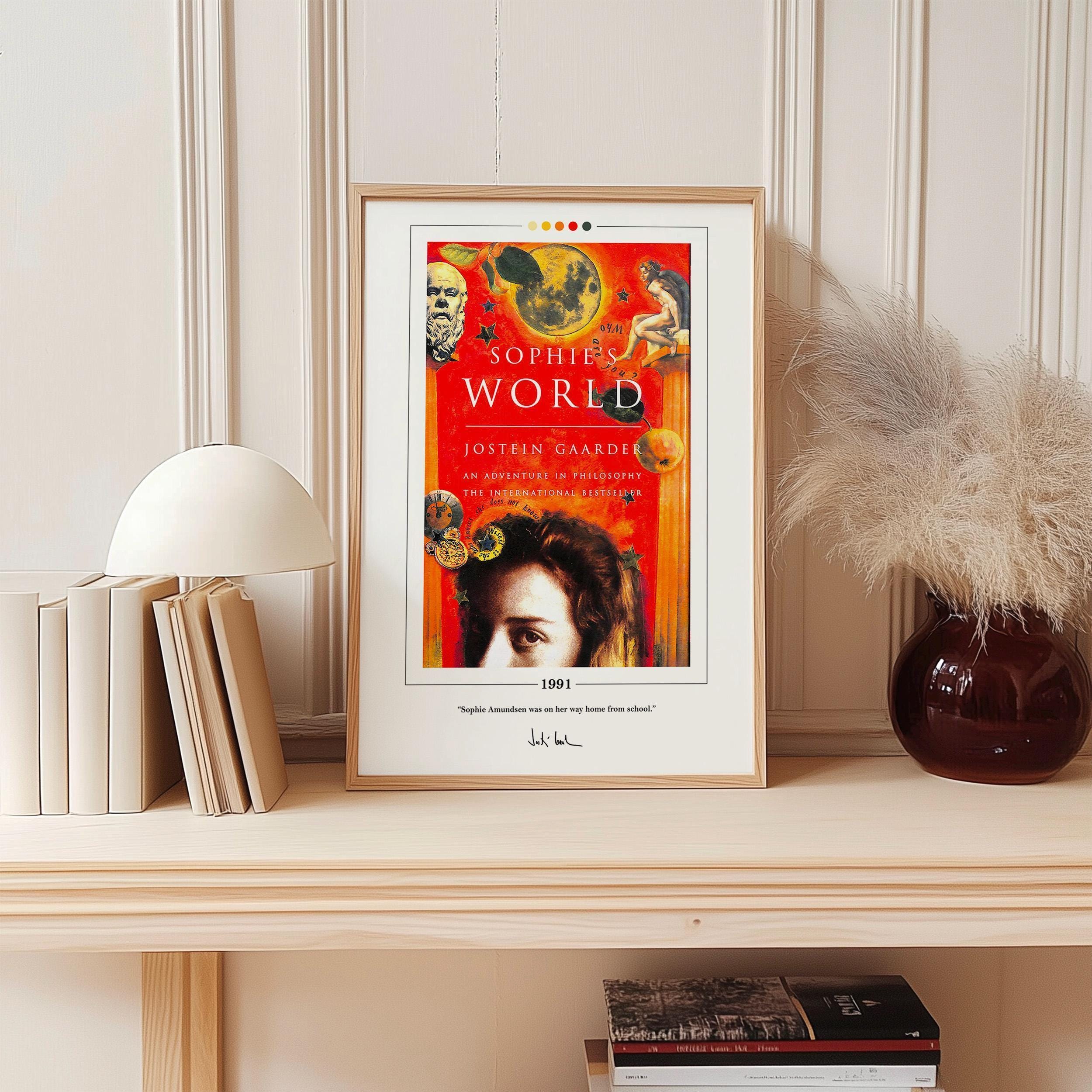 額装品/London poster/ピーター・ジャドソン/ポスター/インテリア Sophie's World Book Cover Poster | Jostein Gaarder, Sophie's World