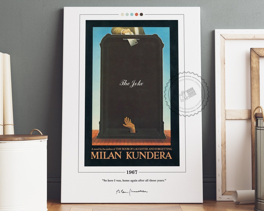 The Joke Book Cover Poster | Milan Kundera, the Joke Poster, the Joke Print, Book Posters, Book ...