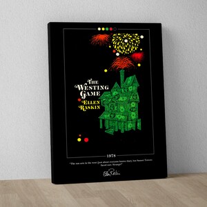 The Westing Game Book Cover Poster | Ellen Raskin, the Westing Game ...