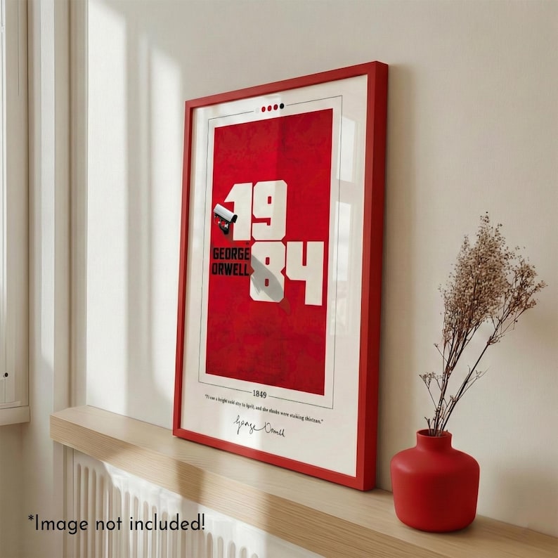 Red Wood Frame with 9 Colors, Wood Picture Frame, Photo Frame, Diploma Frame, 8x10 Frame, Black Frame, White Frame, Red Frame image 3