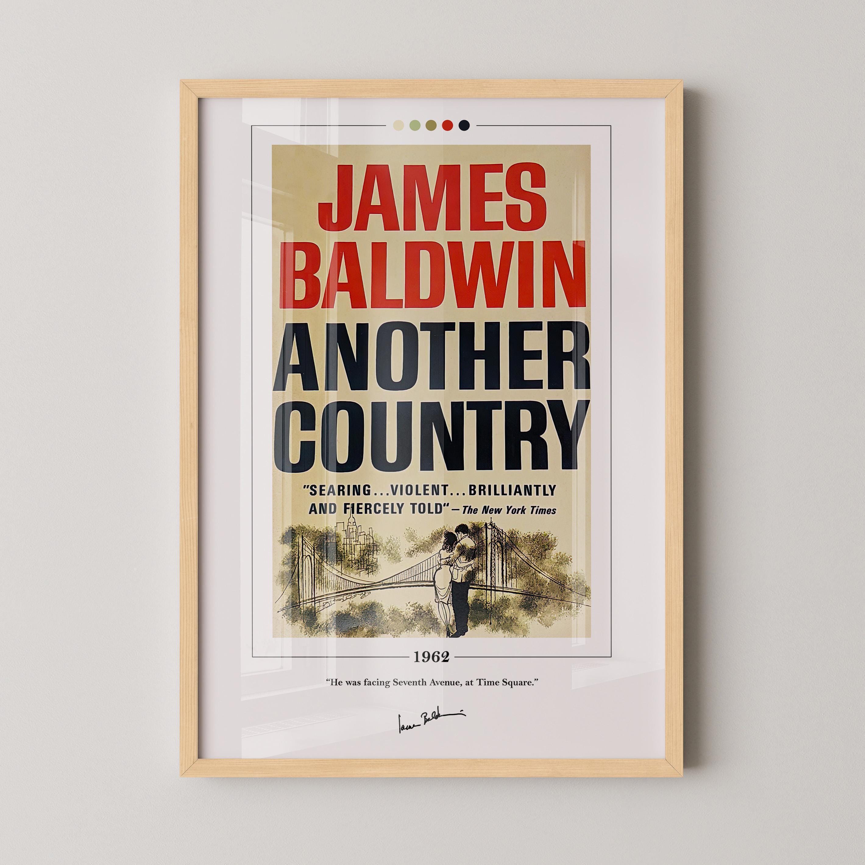Another Country Book Cover Poster | James Baldwin, Another Country