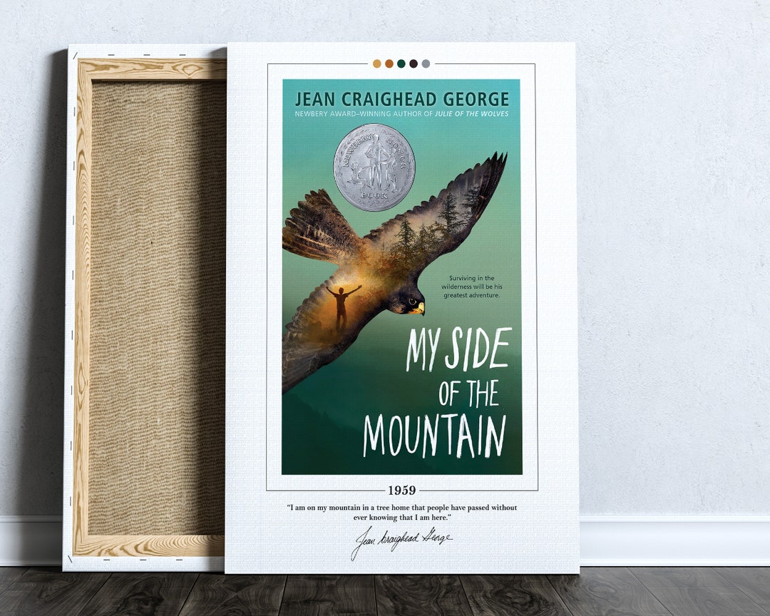 My Side of the Mountain Book Cover Poster Jean Craighead My Side of the Mountain Poster