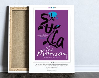 Sula Book Cover Poster | Toni Morrison, Sula Poster, Sula Print, Book Posters, Book Prints, Canvas Wall Art, Book Art, Book Lover Gift