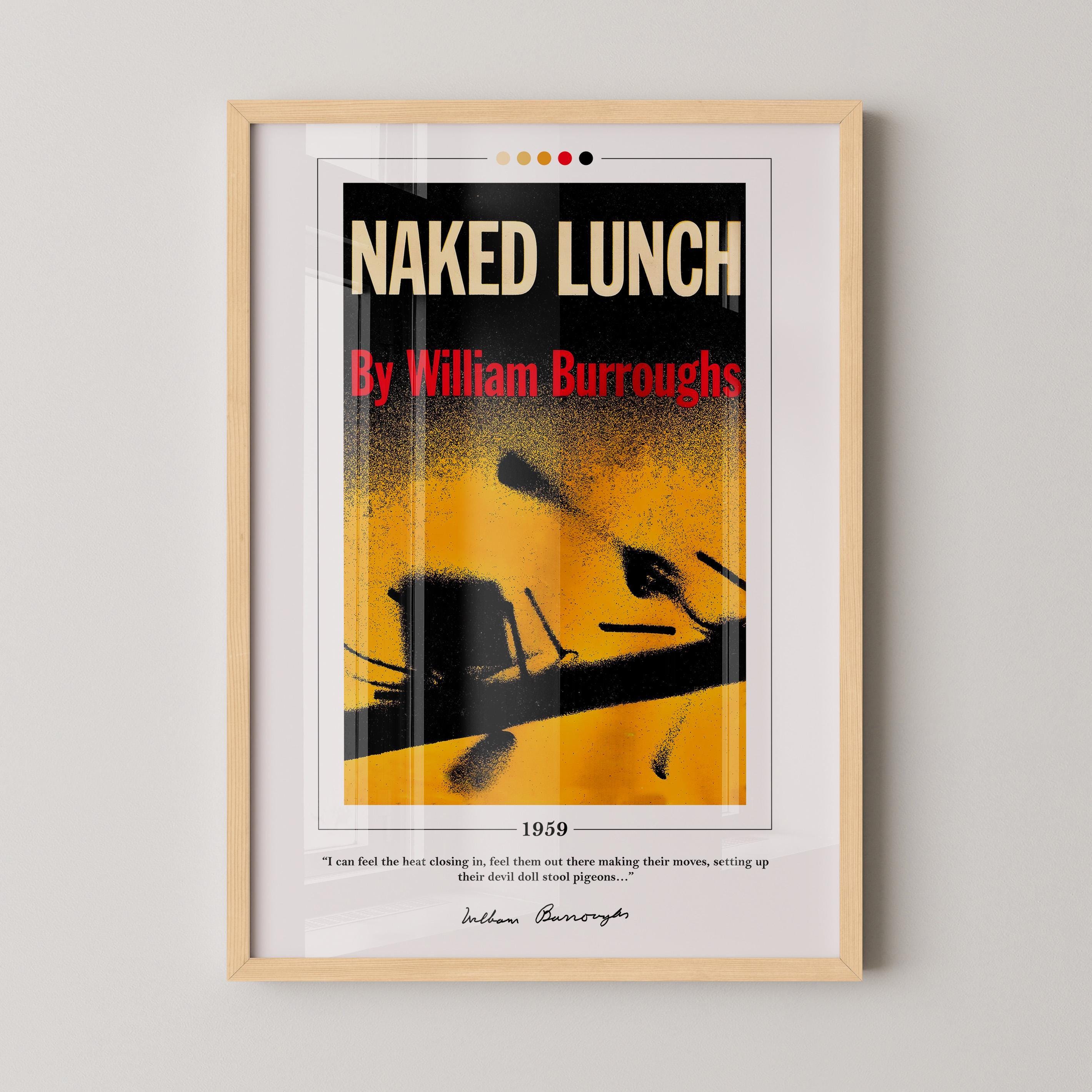 裸のランチ ブックカバーポスター | ウィリアム・S・バロウズ