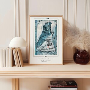 Jane Eyre Book Cover Poster | Charlotte Bronte, Jane Eyre Poster, Jane Eyre Print, Book Posters, Book Art, Canvas Wall Art, Book Lover Gift image 6
