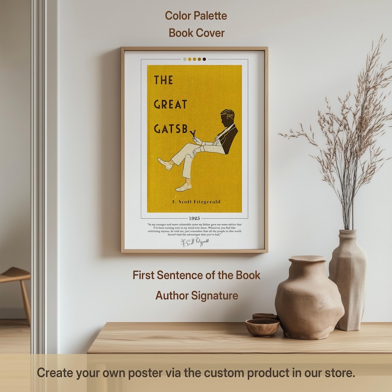 Request Your Own Book Cover Poster | Book Posters, Book Prints, Book Art, Canvas Wall Art, Book Lover Gift, Literary Gifts, Bookish Gifts image 2