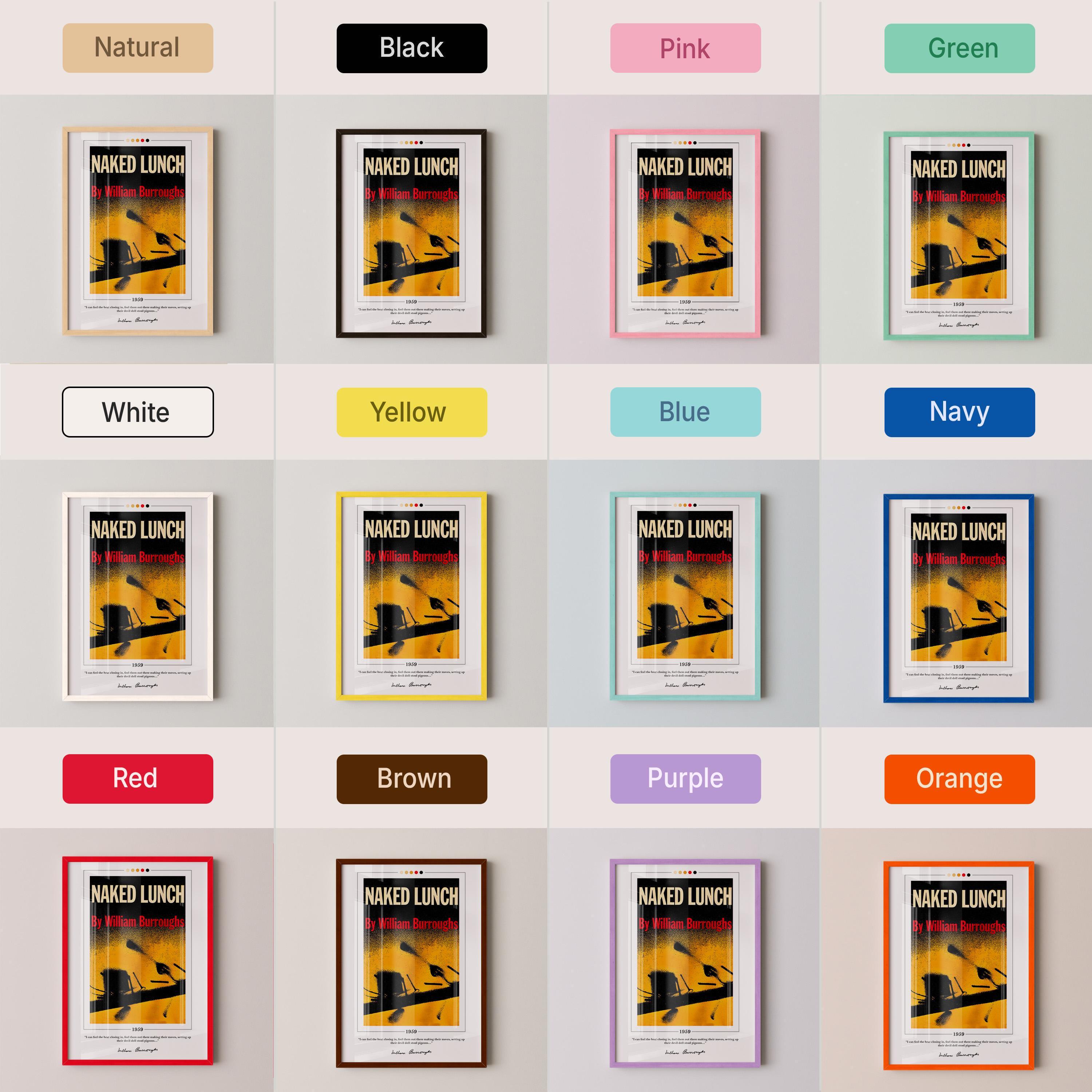 空山基　裸のランチ　14色スクリーン印刷ウィリアムバロウズ　フォイル版バリアント 空山基 裸のランチ 14色スクリーン印刷ウィリアムバロウズ