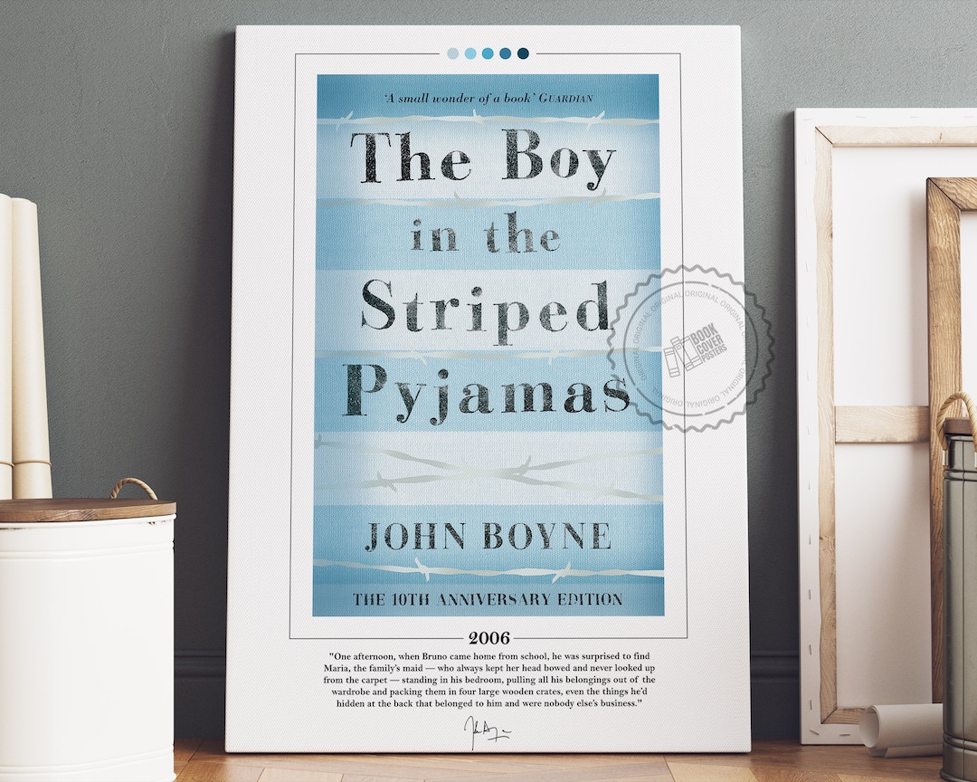 The Boy in the Striped Pyjamas Book Cover Poster John Boyne, the Boy in