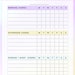 Kids Chore Tracker Printable, Instant Download Chore Chart, Printable ...