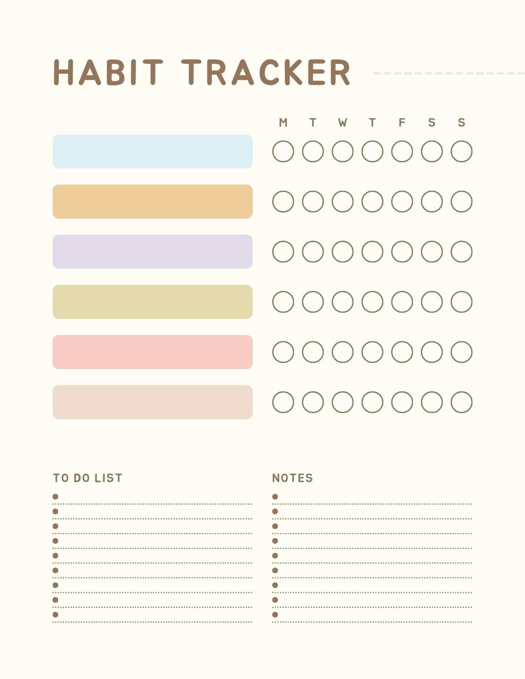 Habit Tracker Journal, Morning Routine Planner, Night Routine Organizer, Personal Development ...