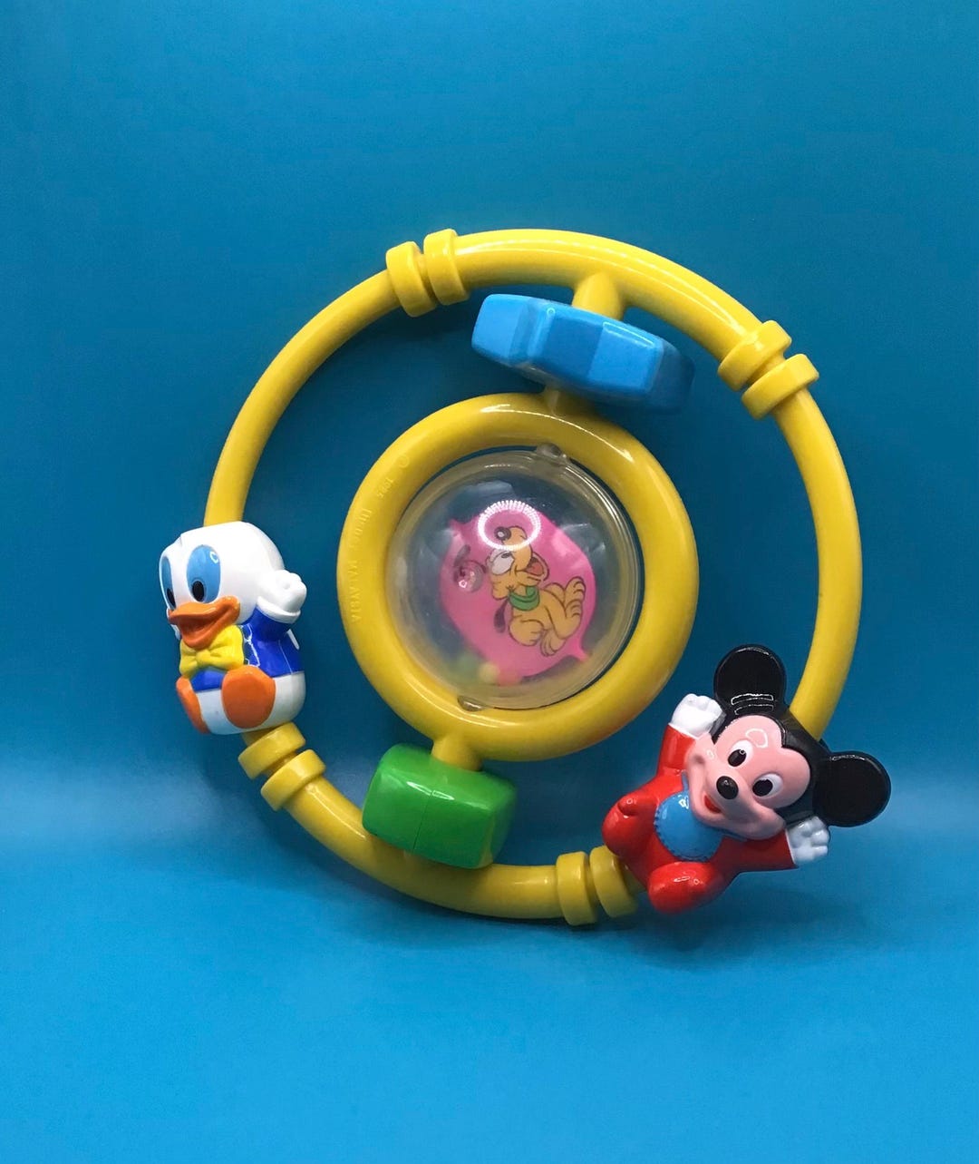Toyrus Rattle Vintage Disney Baby Rattle Toy - Etsy