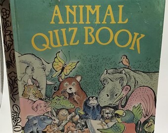 Golden Book Animal Quiz Book