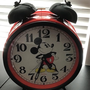 Oversized Mickey Mouse Clock