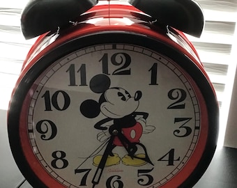 Oversized Mickey Mouse Clock