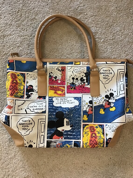 Disney Mickey Mouse Comic Strip Purse Gem