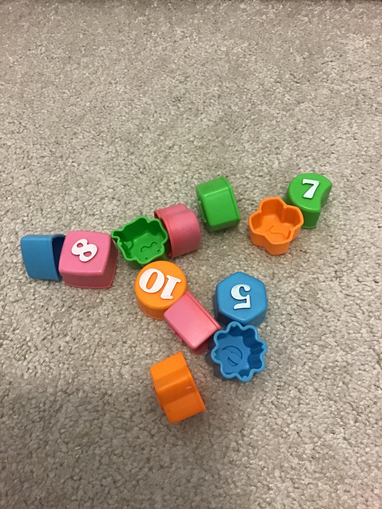 Care Bear Number Block Clock - Etsy