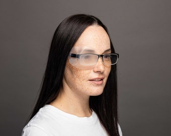 Cache-œil translucide pour lunettes