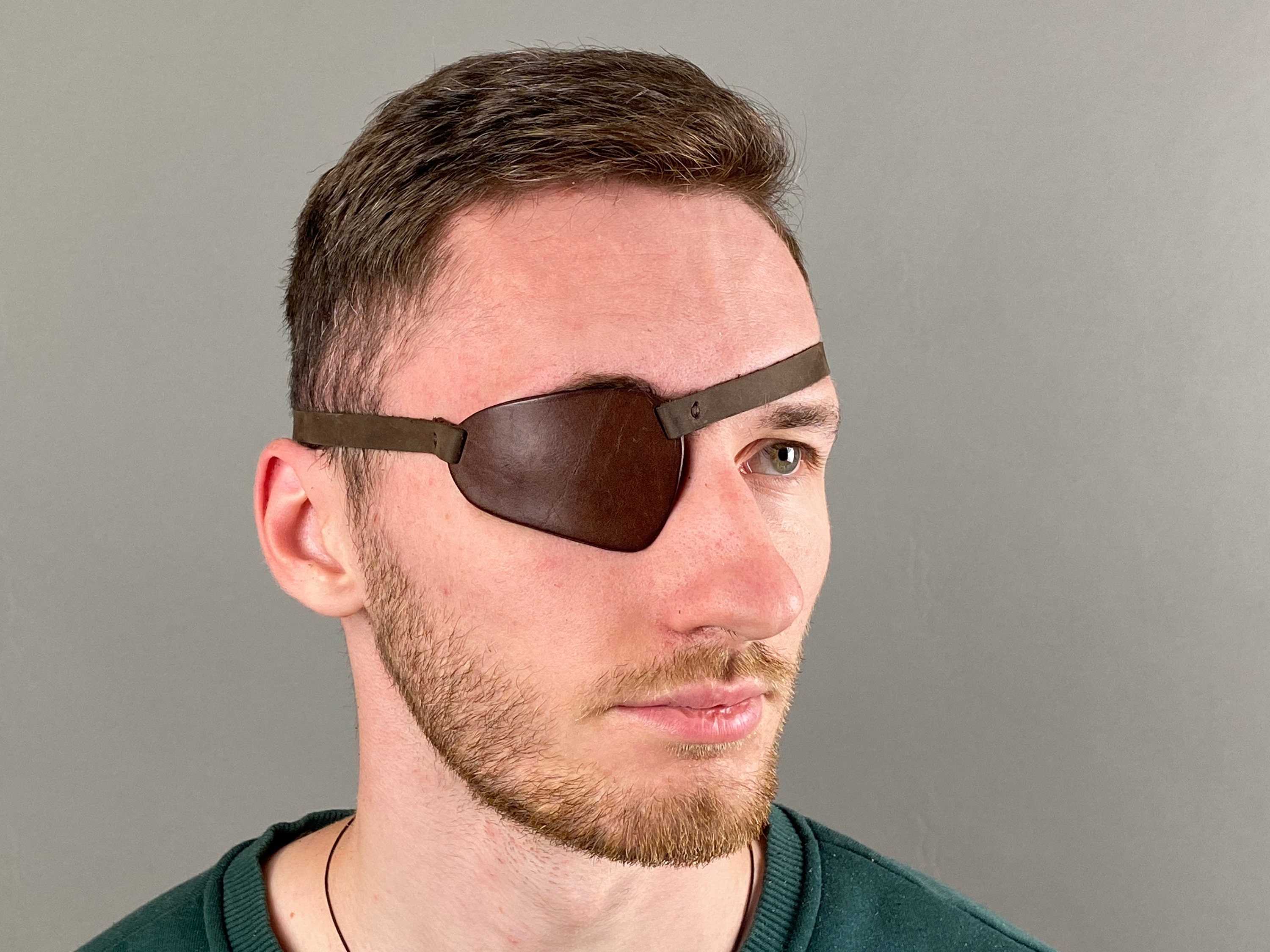 Leather Eye Patch Eye Patch Man Eye Patch Woman Eye Etsy UK