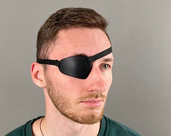 Leather Eye Patch | Eye Patch | Man Eye Patch | Woman Eye Patch | Unisex Eye Patch | Slim Eye Patch |  Medical Eye Patch, augenklappe