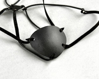 Cosplay Lavi Leather Eye Patch | D.Gray-man Eye Patch | Man Eye Patch | Woman Eye Patch | Unisex Eye Patch | Slim Eye Patch |  D.Gray-man