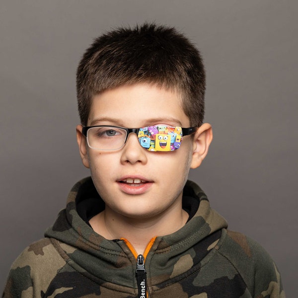 Orthoptische ooglapset | Ooglapje voor kinderen | Ooglapje | behandeling voor luie ogen | scheelzien | Medische ooglap | Amblyopie | Occluder