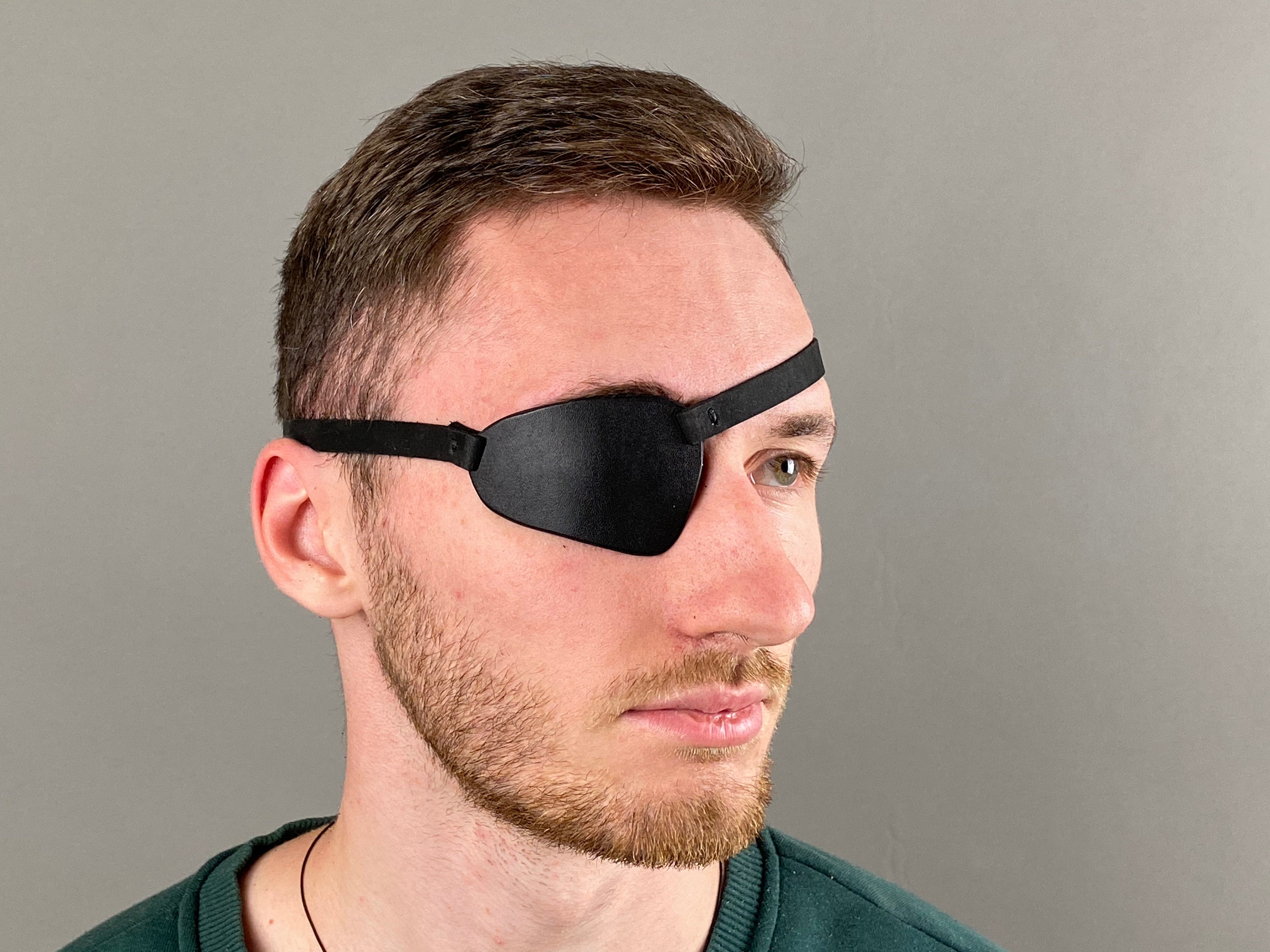 Leather Eye Patch Eye Patch Man Eye Patch Woman Eye Etsy UK