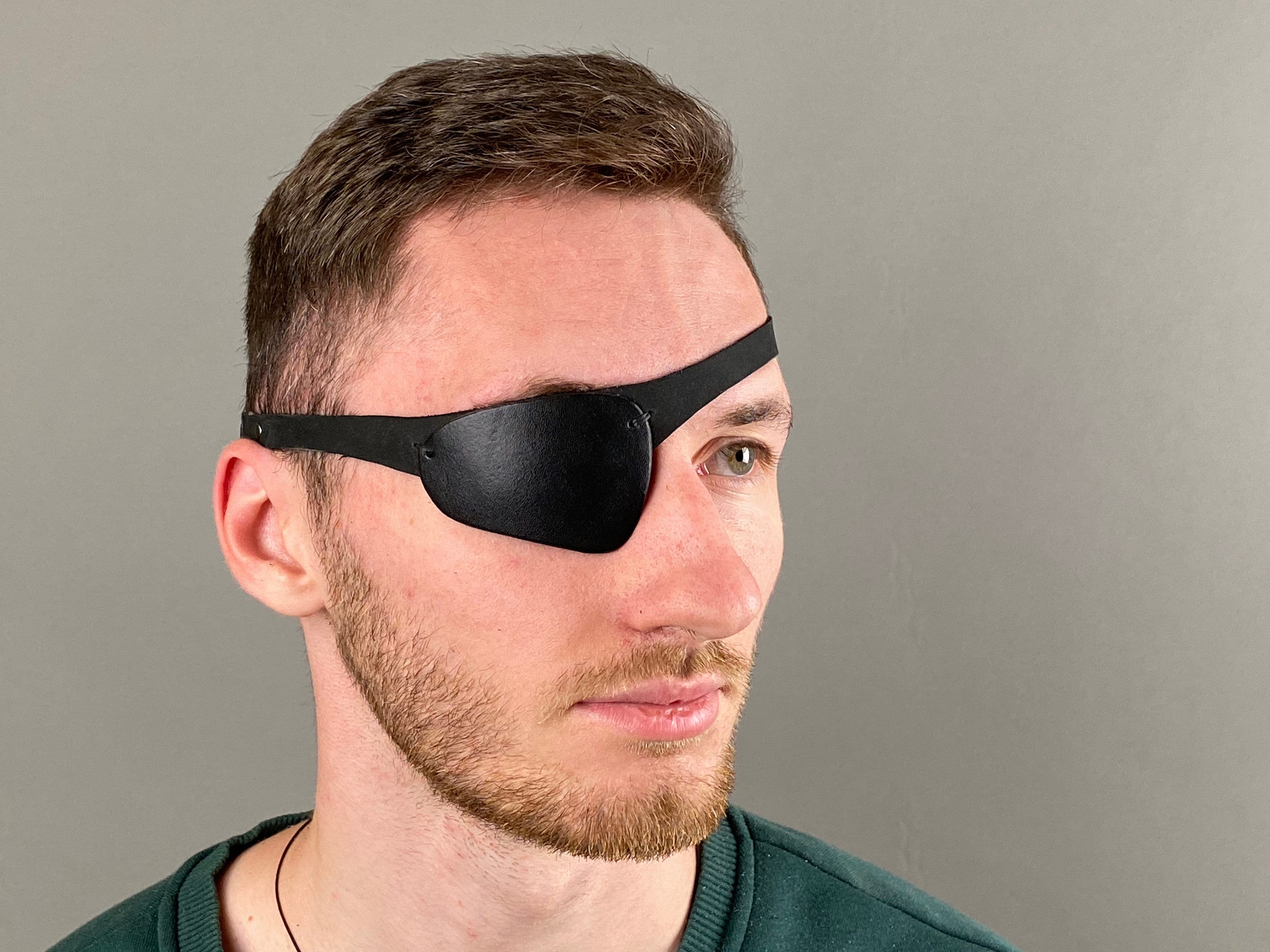 Leather Eye Patch, Eye Patch, Man Eye Patch, Woman Eye Patch