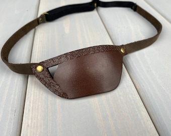 Leather Eye Patch | Eye Patch | Man Eye Patch | Woman Eye Patch | Unisex Eye Patch | Slim Eye Patch |  Medical Eye Patch, augenklappe