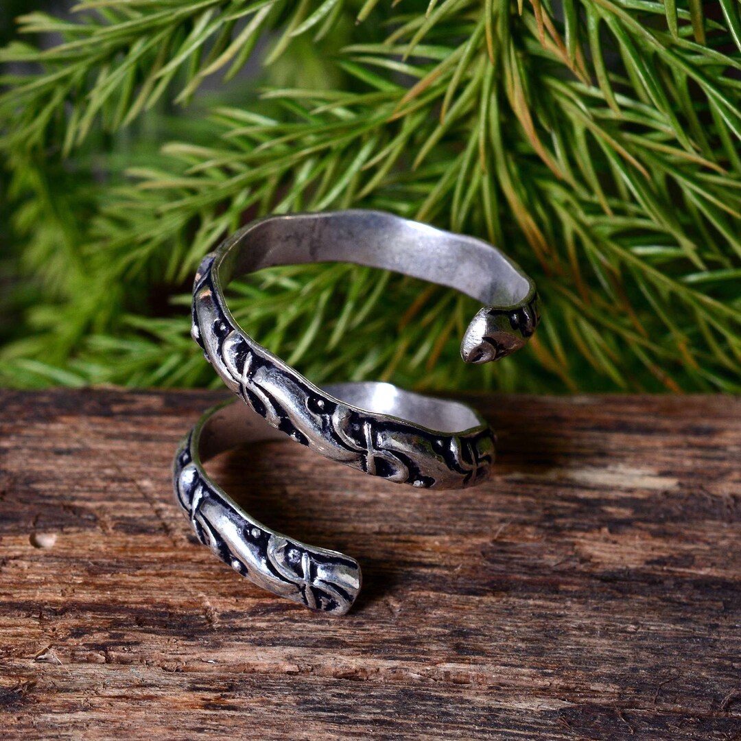 Arthritis Finger Ring Knuckled Splint Ring Adjustable Sterling Etsy