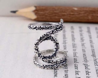 Férula de plata ajustable para artritis, soporte para dedos, dedo en gatillo con EDS, anillo, joyería para aliviar el dolor articular