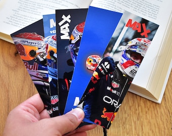 Formula 1 Bookmarks, Max Verstappen Bookmarks, F1 driver bookmark