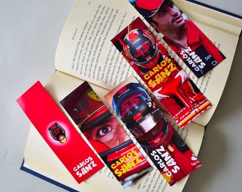 Formula 1 Bookmarks, Carlos Sainz Bookmarks, F1 driver bookmark