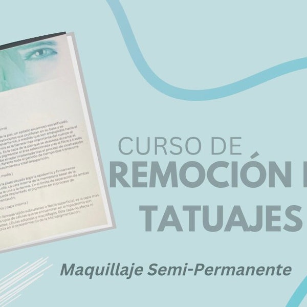 Curso editable profesional de remoción de tatuajes de maquillaje permanente pmu