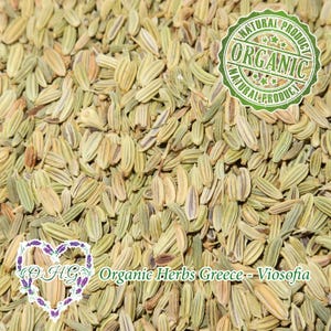Fennel Seed Tea Herb Herbal Natural Organic Vegan Greek Greece Foeniculum Vulgare