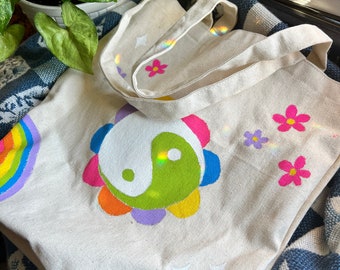 Tote Bag Hand Painted