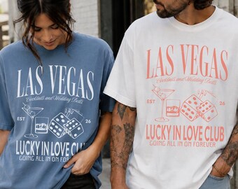 Custom Casino Bride & Groom Shirt Personalized Matching Couples Las Vegas Wedding Shirt Cocktail Honeymoon Tshirt Wedding tshirt Toss
