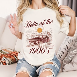 Relic of the 1900s T-Shirt - Vintage Nostalgia Graphic Tee - Retro Early 20th Century Humor Shirt Millennial GenX tshirt, Please be patient