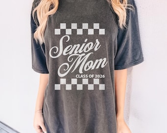 Senior Mom Klasse von 2026 T-Shirt | Abschluss-T-Shirt