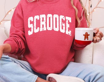 Scrooge Christmas crewneck Sweatshirt, Christmas Carol sweatshirt, Scrooge Christmas shirt, Holiday sweatshirt, Funny Christmas