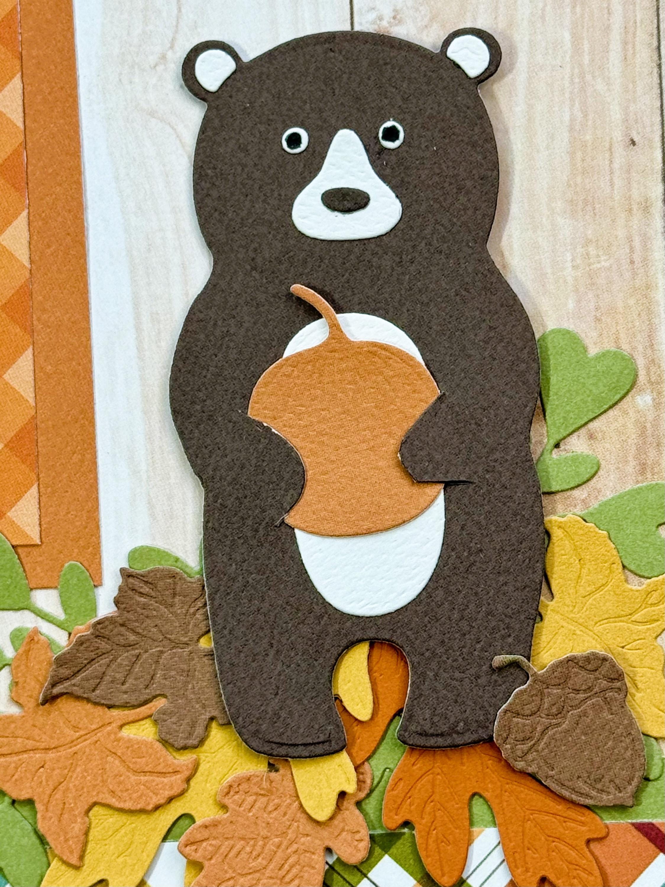 12x12 Fall Scrapbook Kit - Makes 2 Pages - Comes With Directions and ...