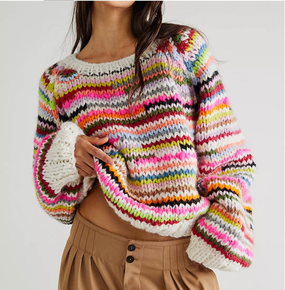 Colorful Sweater - Etsy