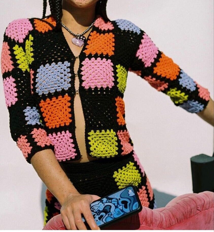 Crochet Half Jacket - Etsy