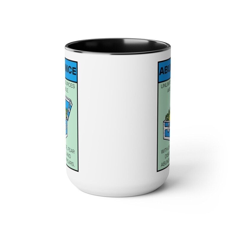 Abundance Quote Gratitude Coffee Mug, Positive Affirmation Manifesting Prosperity Mindset, Law of Attraction Inspirational Gifts image 6
