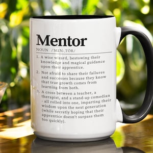 Mentor Mug - A Meaningful Gift for Guidance and Growth | Leadership Gifts, Boss Day Gift, Manager Thank You Gift Ideas