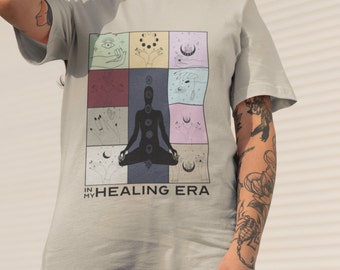 In my Hearling Era Shirt | Self Love Tee, Spiritual Yoga shirt, Crystal Healing T-shirt, Mental Health Shirt