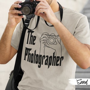 The Photographer Shirt - Photography Gift | Photography Lovers Camera Gifts, Thank You Gift Wedding Photographer, Photo Editing Tee