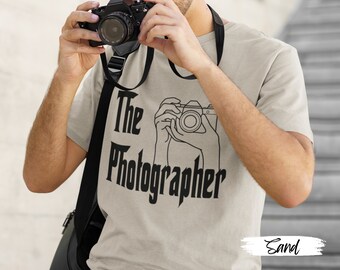 The Photographer Shirt - Photography Gift | Photography Lovers Camera Gifts, Thank You Gift Wedding Photographer, Photo Editing Tee