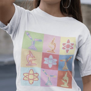 Science Shirt - Cute Science Teacher Shirt | Biology Shirt, Chemistry Shirt, Stem Women's Shirts