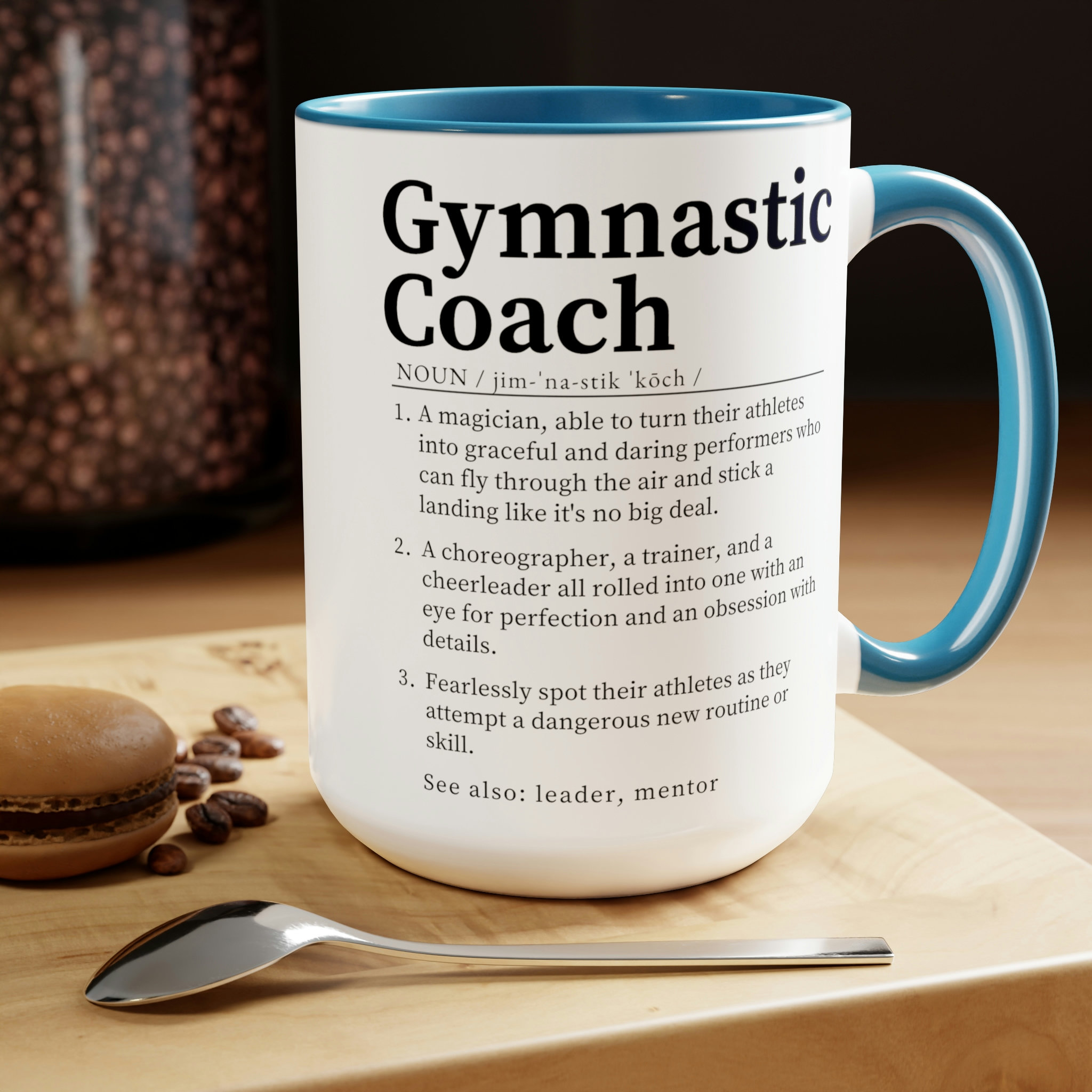 Gymnastics Coach Gift Gymnastics Coach Definition Coffee Mug - Etsy