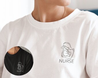 Mother Baby Nurse Shirt - Perfect Gift for Nurse Preceptors and Labor & Delivery Heroes | Postpartum Nurse, OB Nurse Shirt, NICU Nurse Shirt